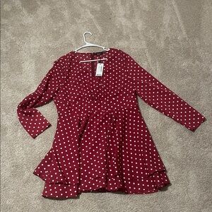Red Polka Dot Dress